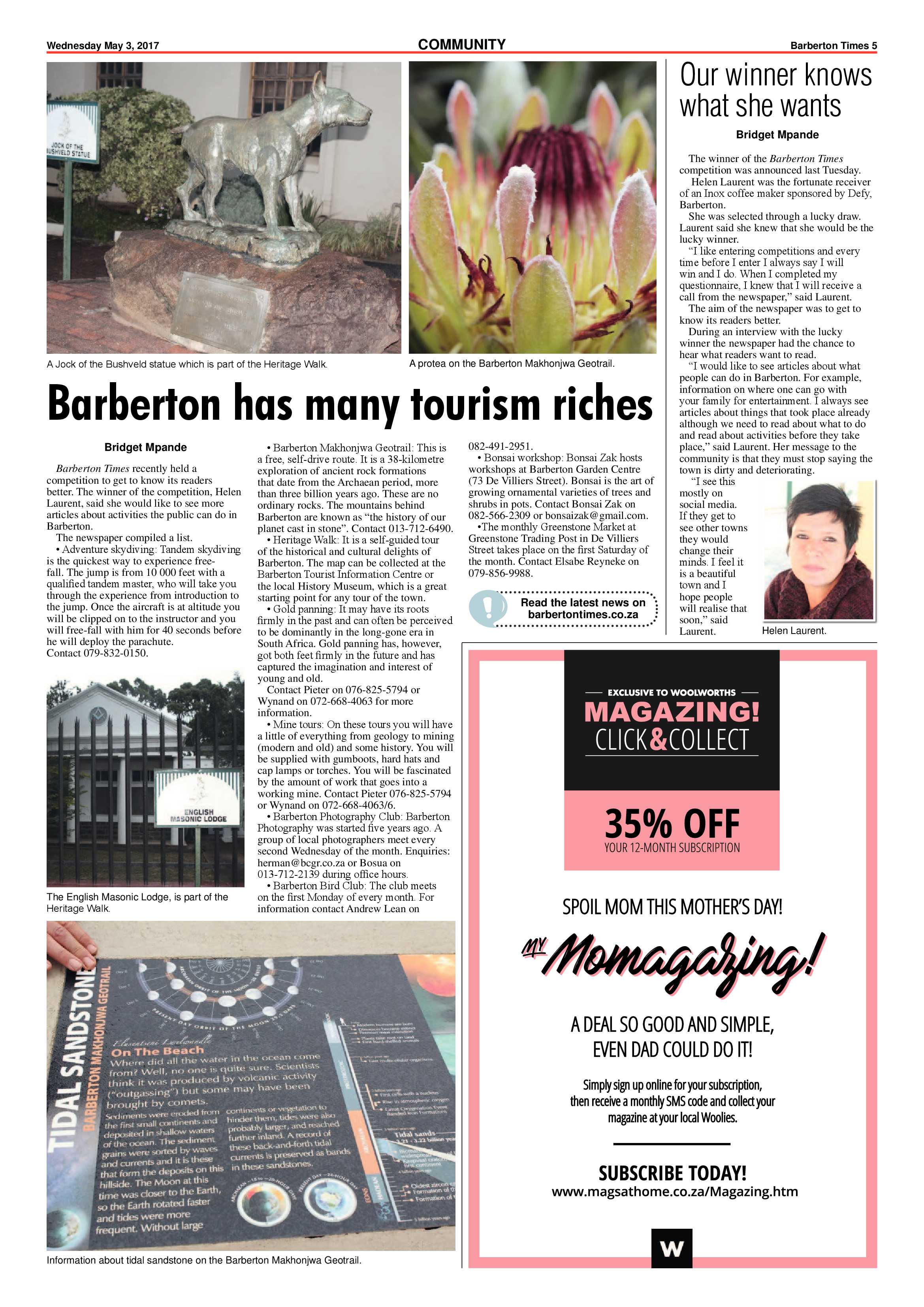 Barberton Times 3 May 2017 page 5