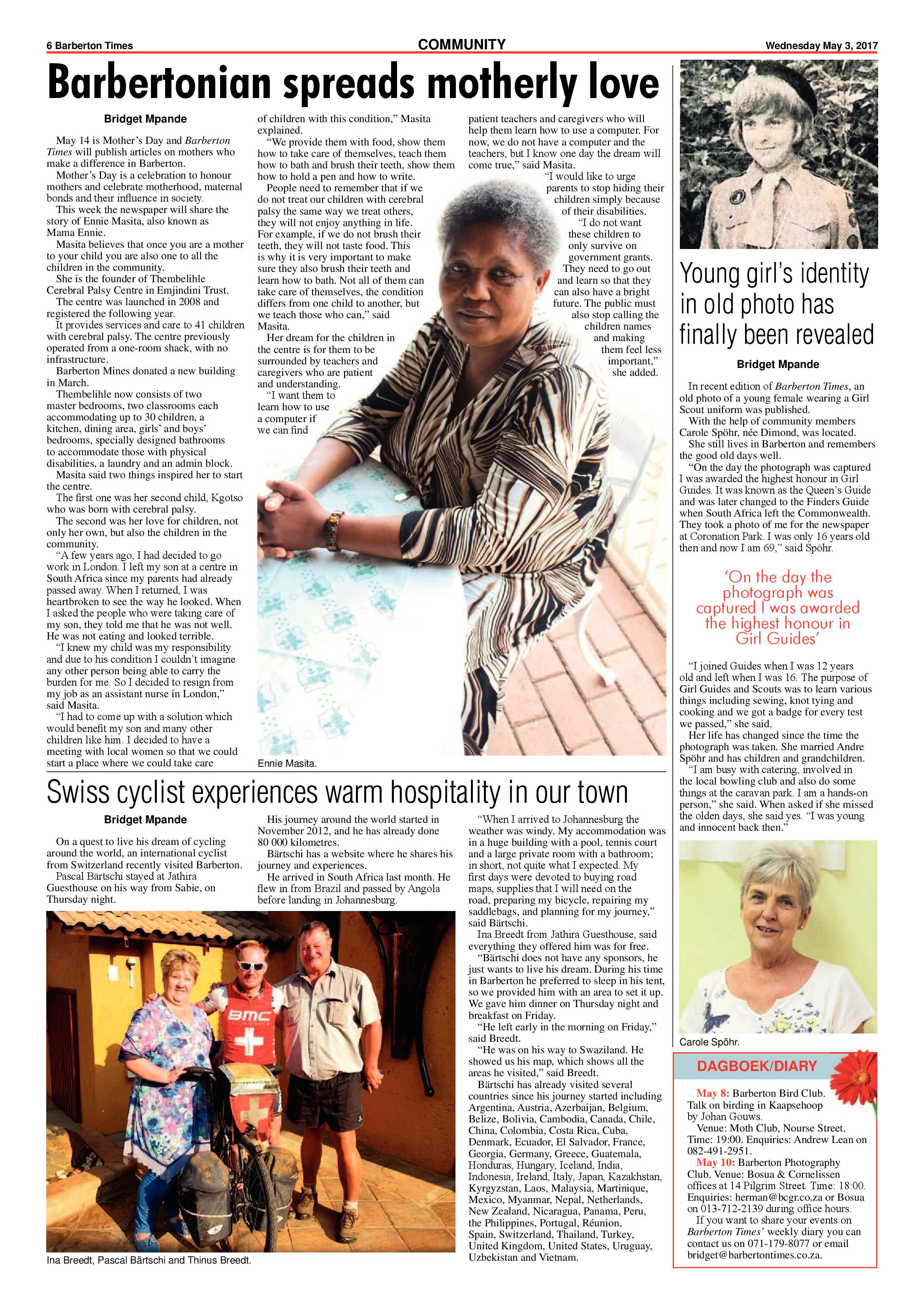 Barberton Times 3 May 2017 page 6