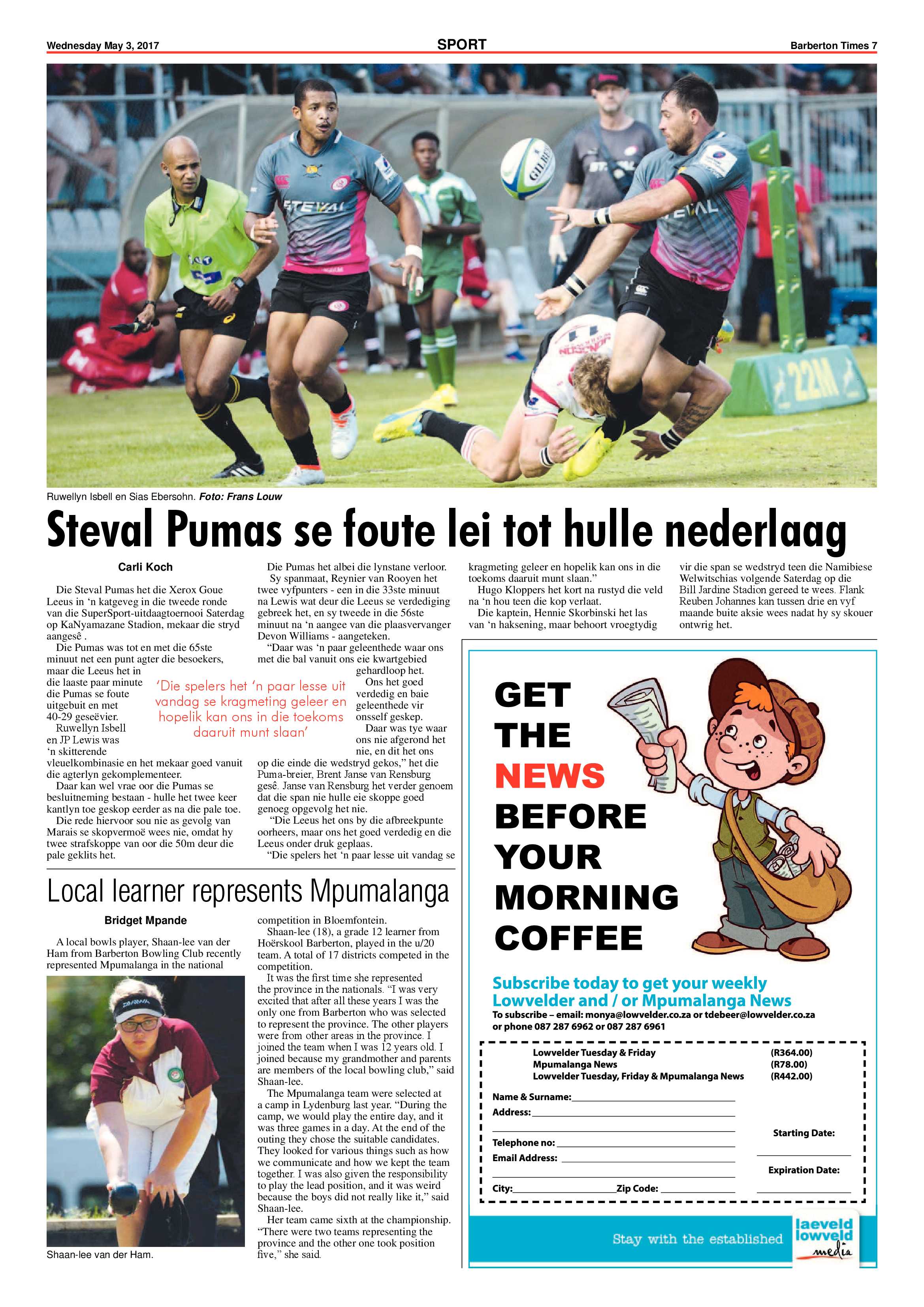Barberton Times 3 May 2017 page 7