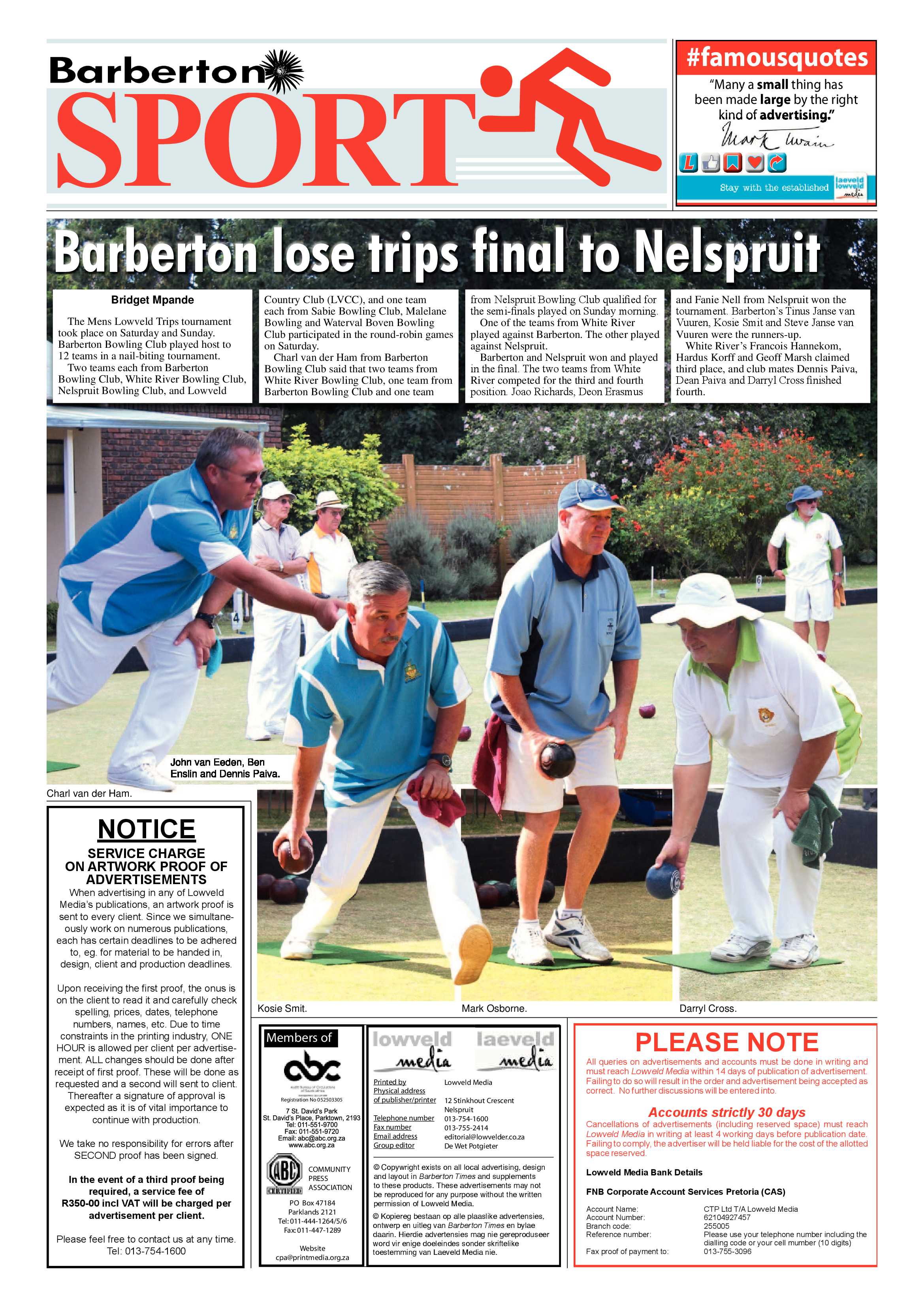 Barberton Times 3 May 2017 page 8