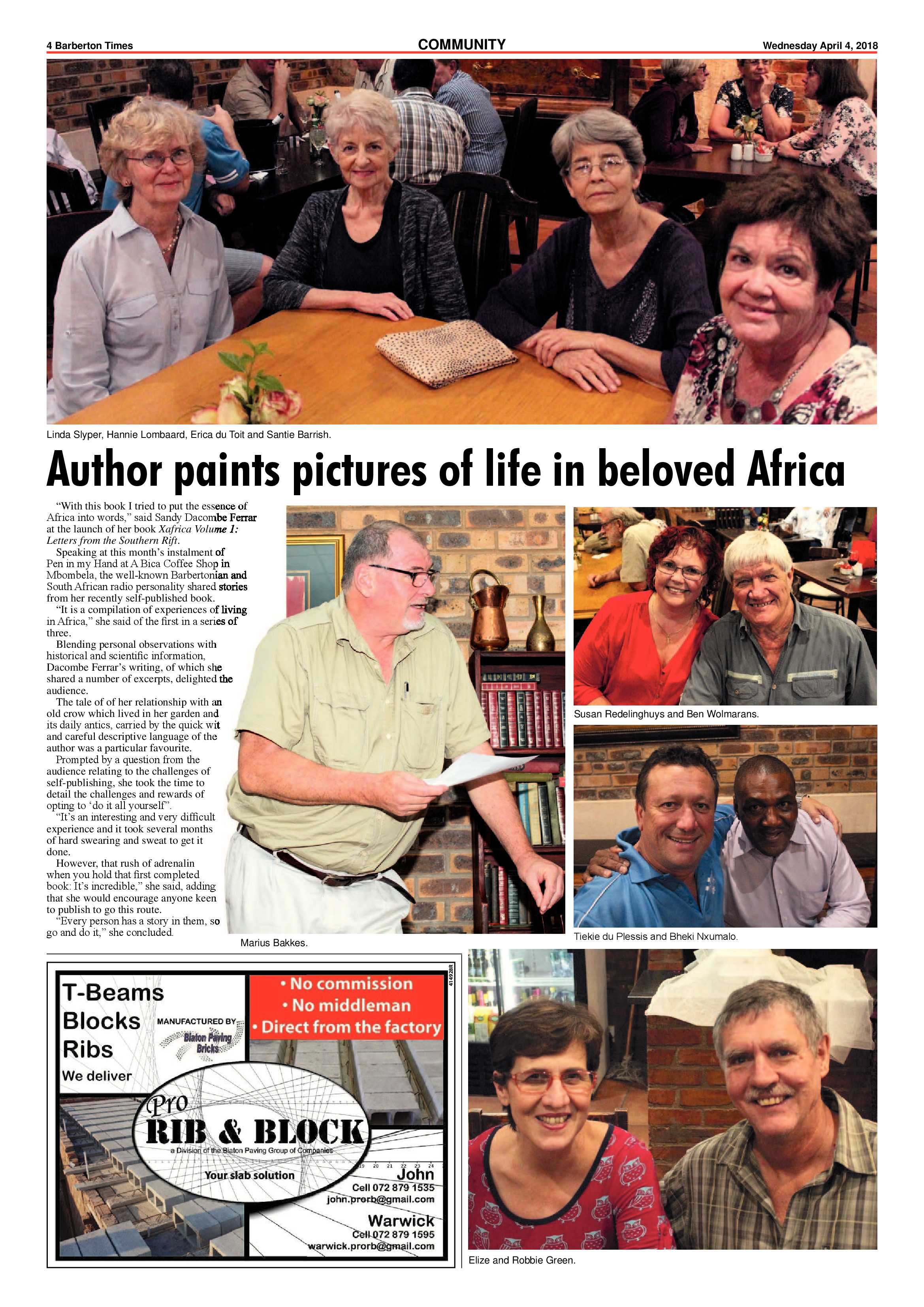 Barberton Times 4 April 2018 page 4