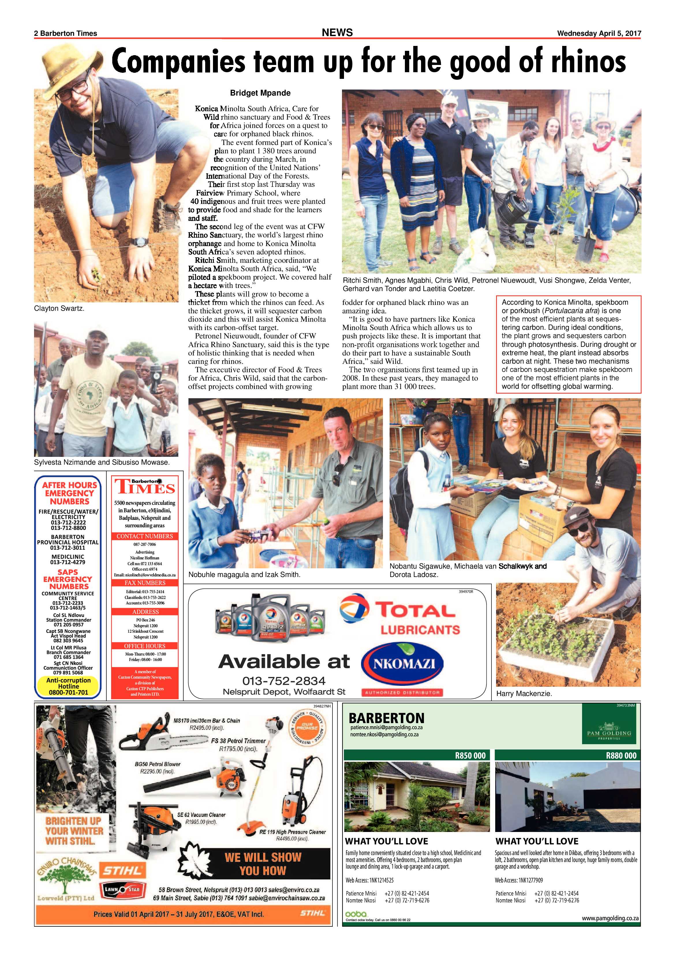 Barberton Times 5 April 2017 page 2