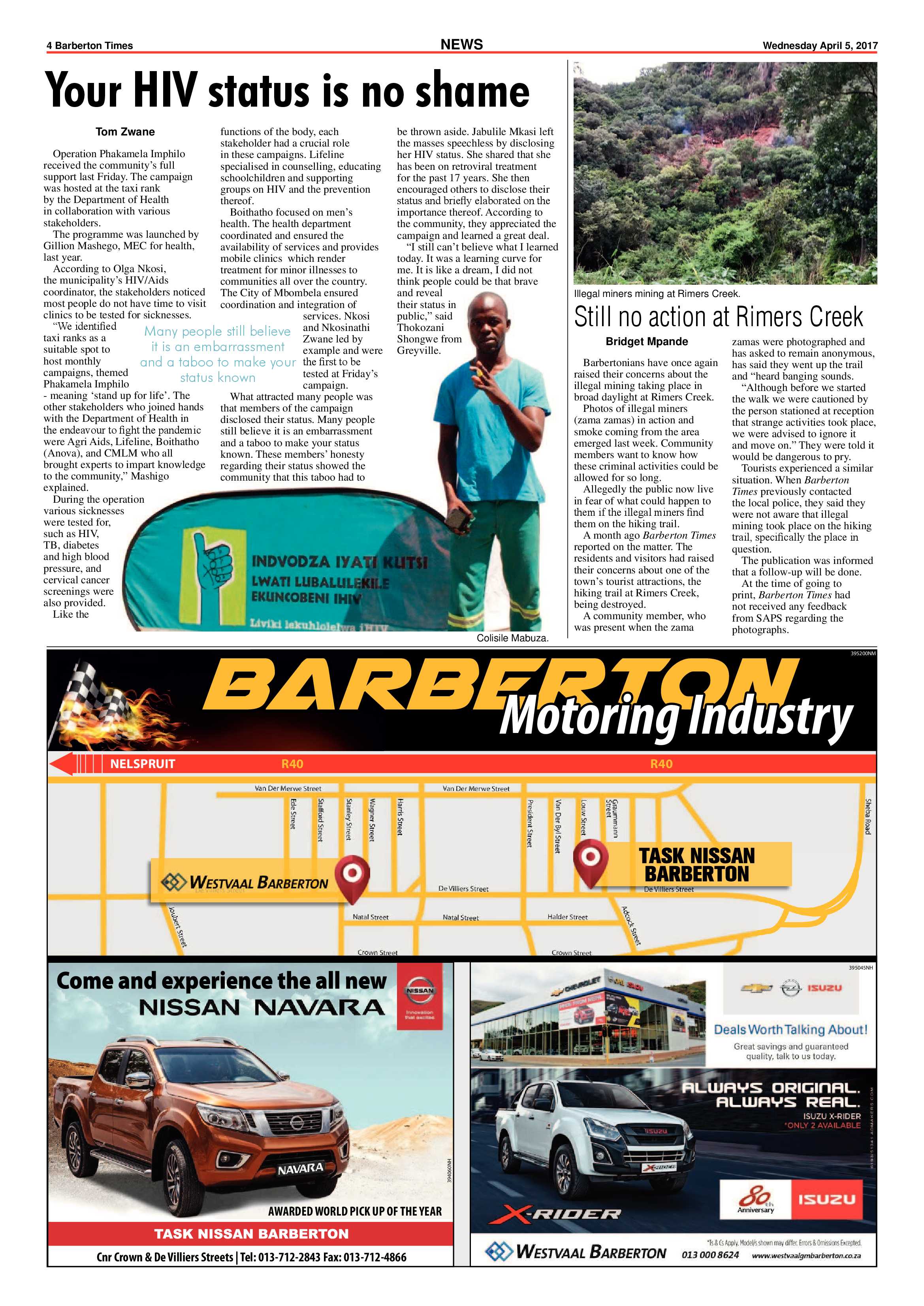 Barberton Times 5 April 2017 page 4