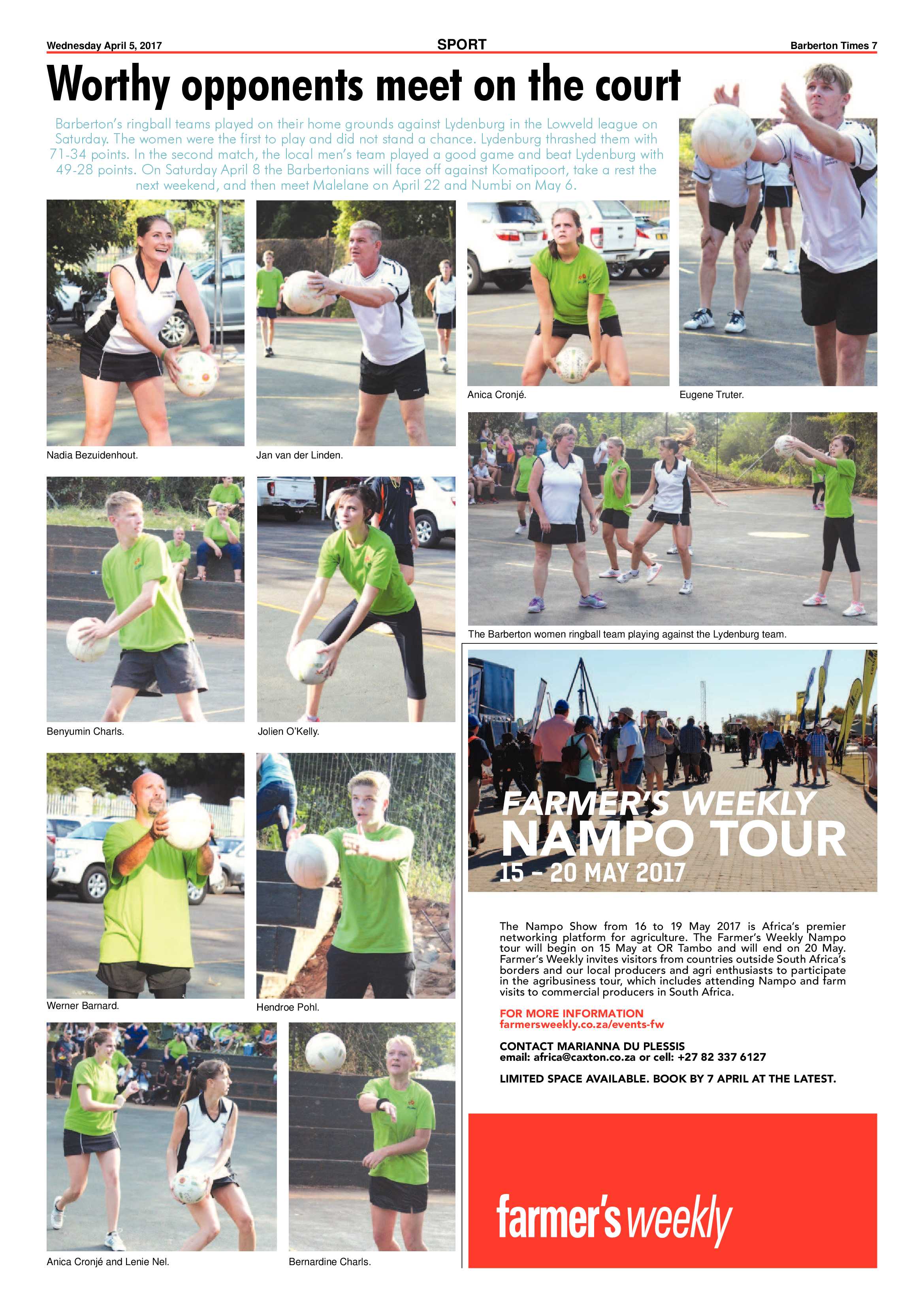 Barberton Times 5 April 2017 page 7