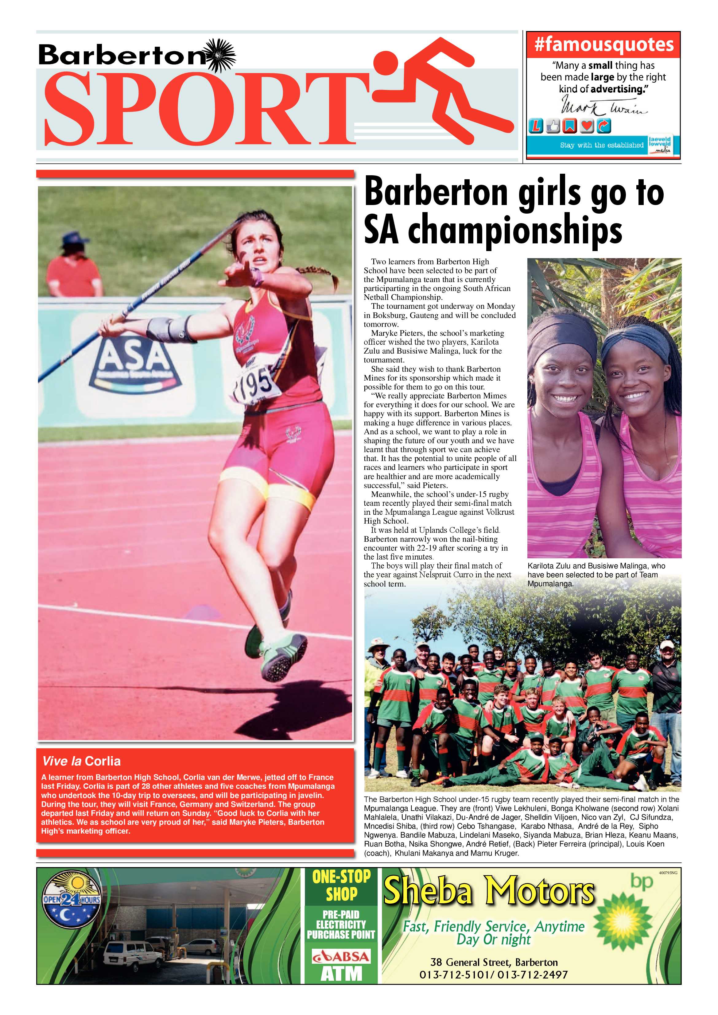 Barberton Times 5 July 2017 page 8