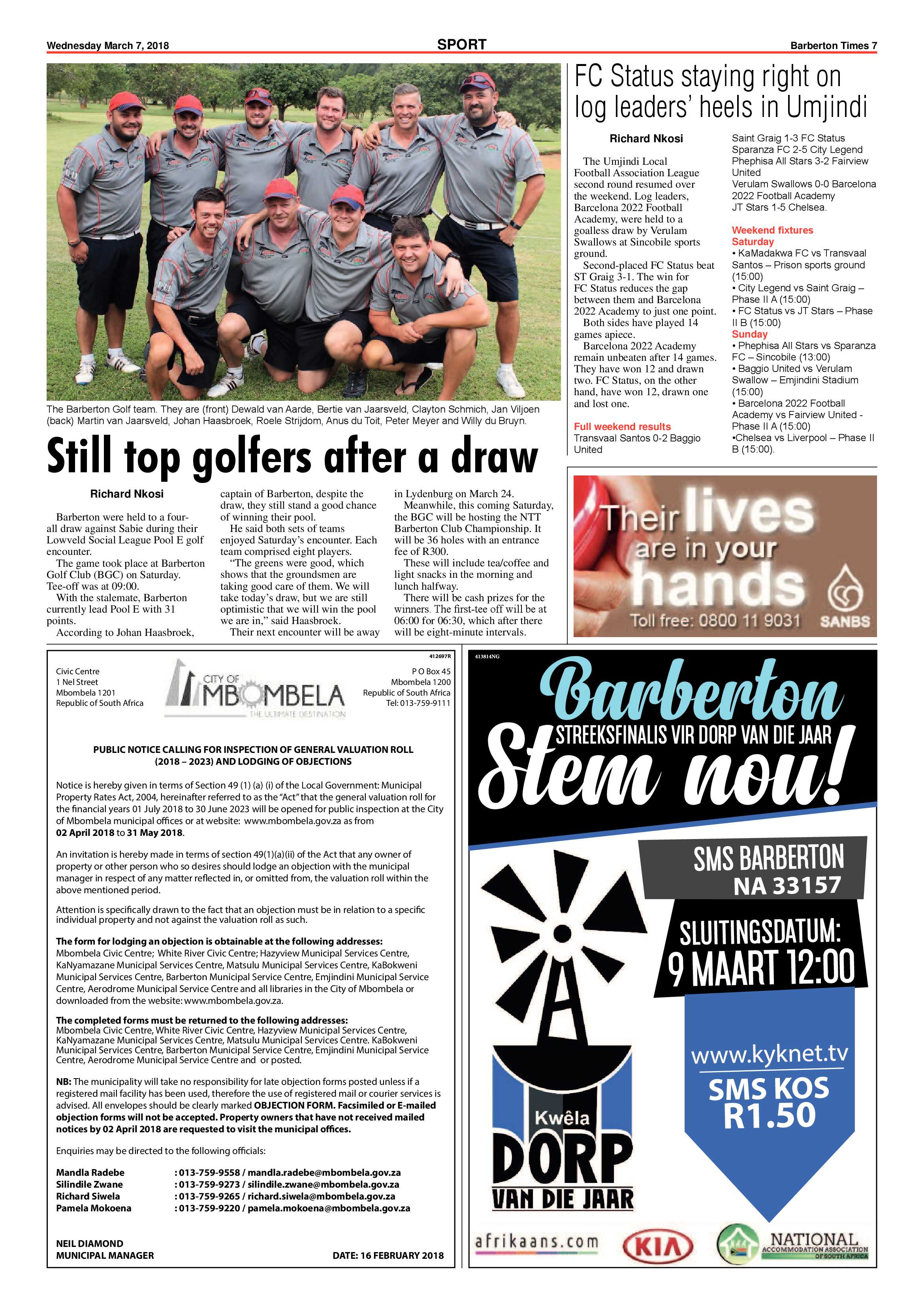 Barberton Times 7 March 2018 page 7