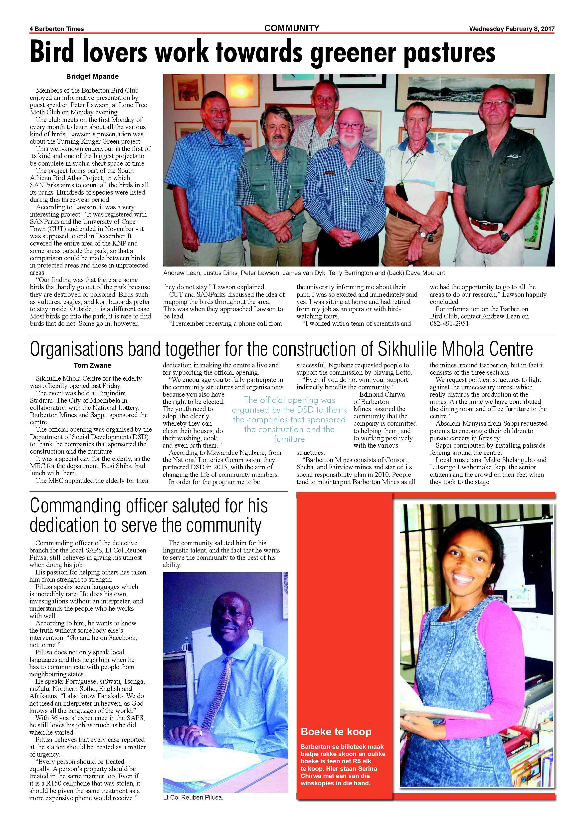 Barberton Times 8 February 2017 page 4