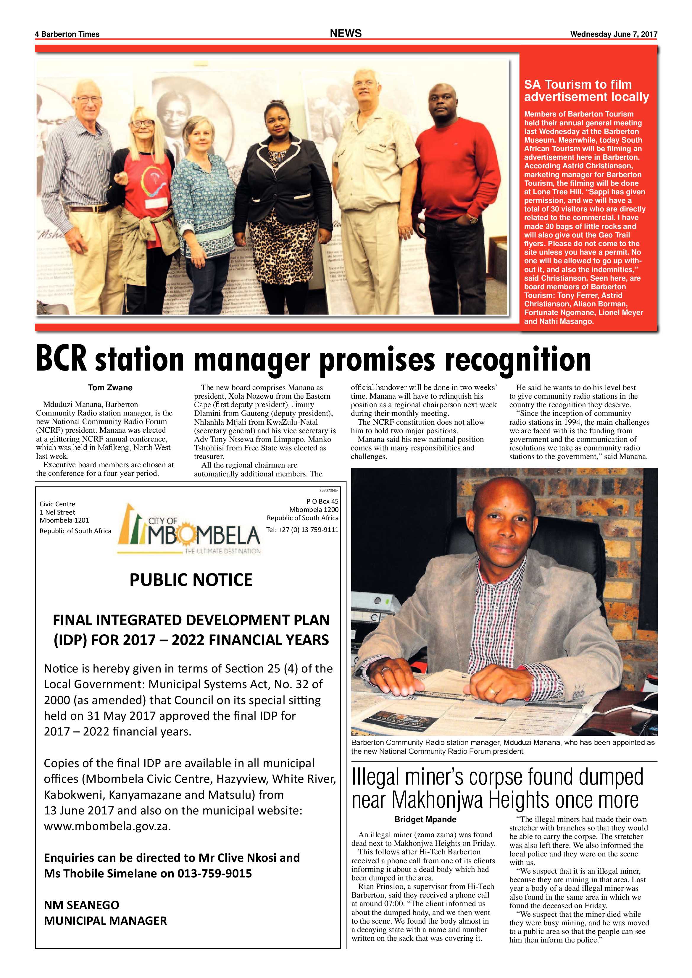 Barberton Times 7 June 2017 page 4