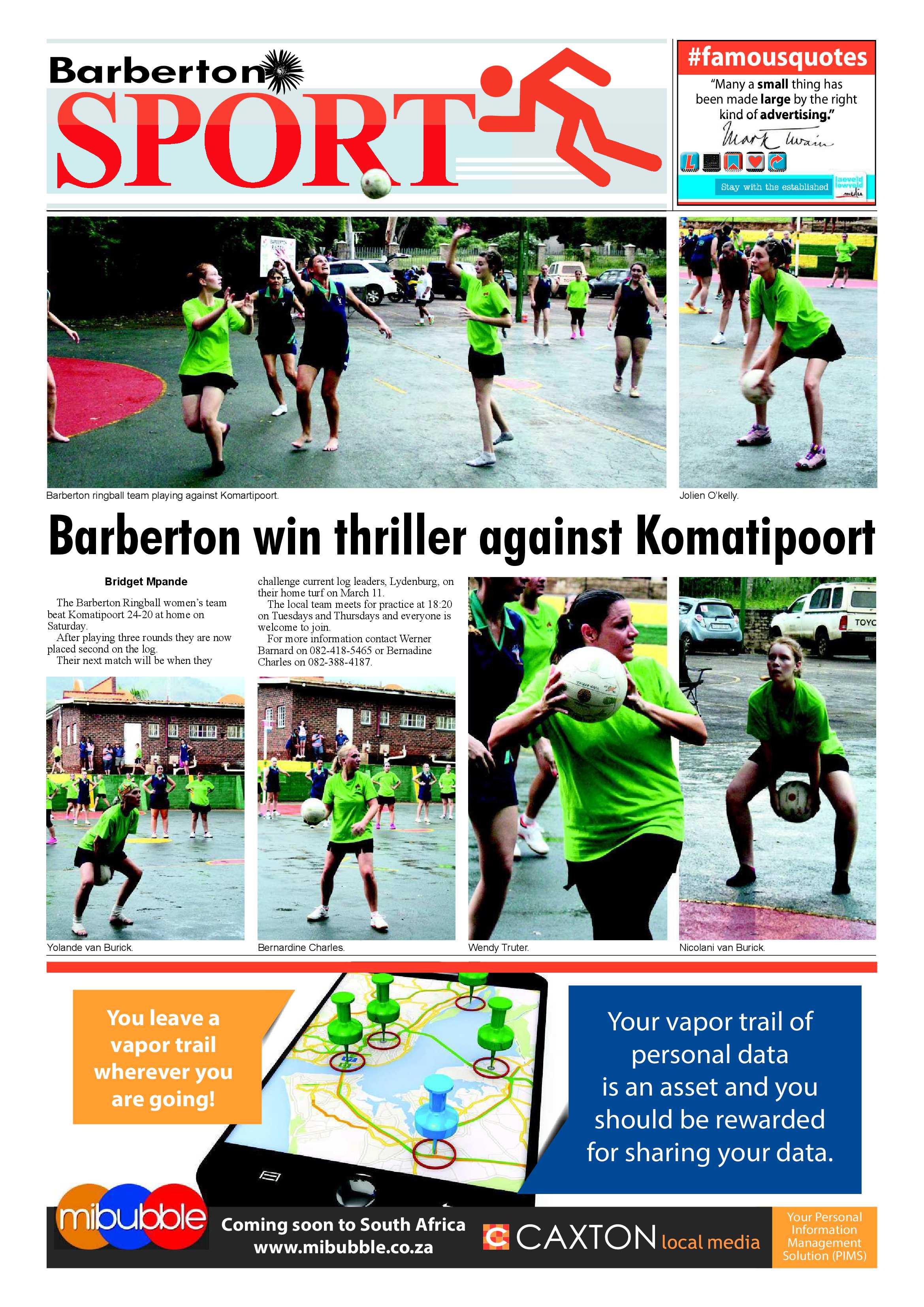 Barberton Times 8 March 2017 page 8