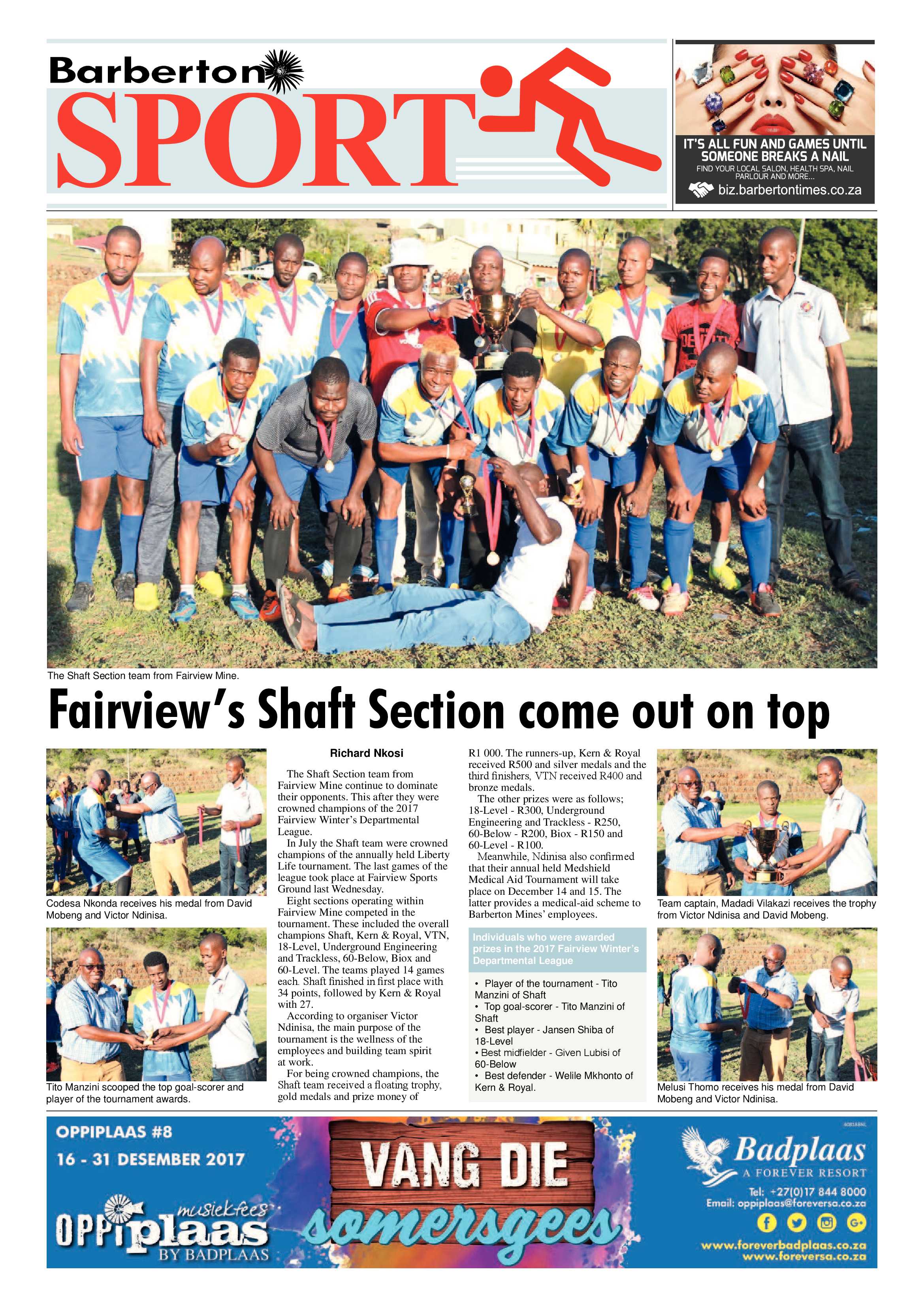 Barberton Times 8 November 2017 page 8