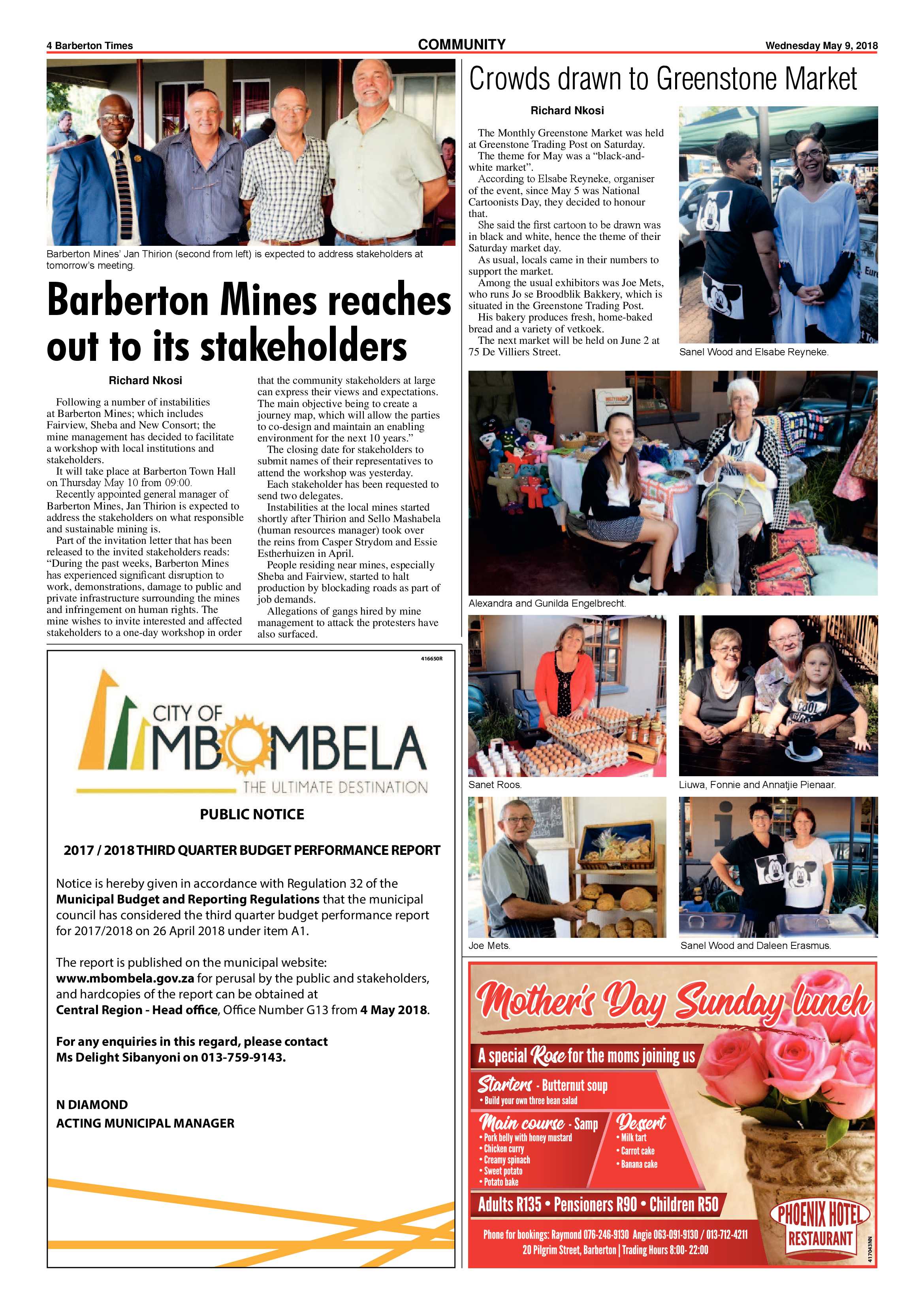 Barberton Times 9 May 2018 page 4